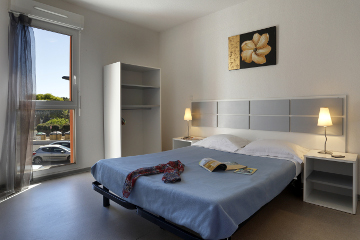 Résidence Le Fonsérane - Vacancéole - Béziers - Appartement 2 personnes 4 personnes - Chambre