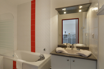 Résidence Le Fonsérane - Vacancéole - Béziers - Appartement 2 personnes 4 personnes - Salle de bains